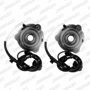 Pair Front Wheel Hub Bearing For Mazda B3000 B4000 Ford Ranger 00-02 4WD 4X4 (356)