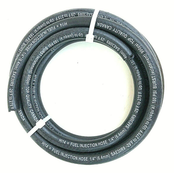 New Barricade of Fuel Injection Hoses 1/4 8ft Rolls Made in USA 27339 180 PSI (495)