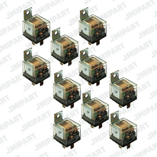 Relay 5 PIN 80-100 AMP 12V Automotive Car Truck Alarm Bulb Set 10 PIECES (617)